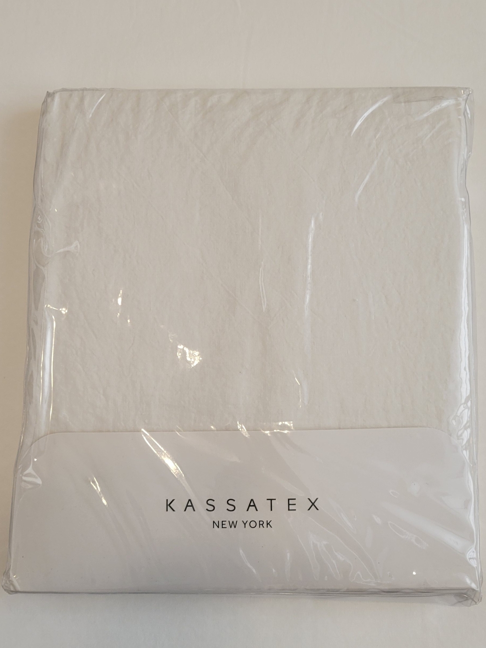 Kassatex Soft White Luxury Bedding Set